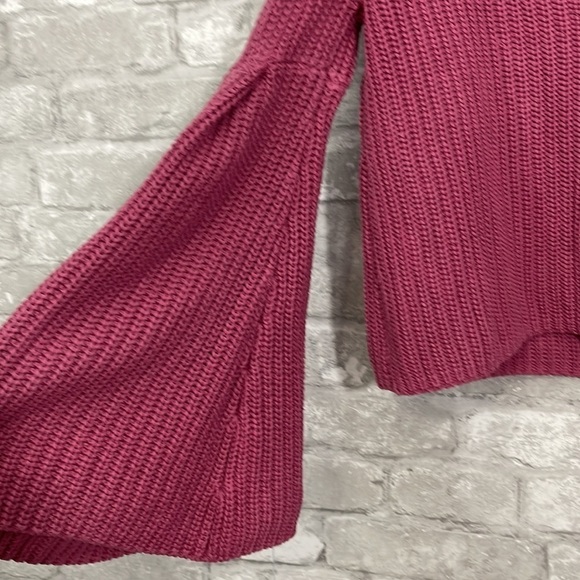 Free People Damsel Rose Bell Sleeve Sweater - Picture 3 of 8